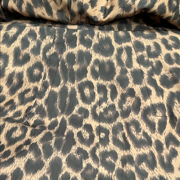 Via Spiga Animal Print Trench Coat - Picture 8 of 8
